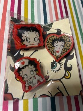 Betty Boop Binder Clips